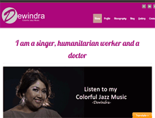 Tablet Screenshot of dewindra.com